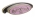 Poignée de porte ou tiroir de meuble  en zamak rose entraxe 64mm, CANDICE