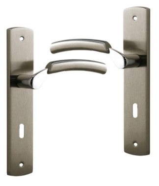 Poignée porte design - Portes Design, pose porte d'intérieur design -  Poignée de porte en alumini…